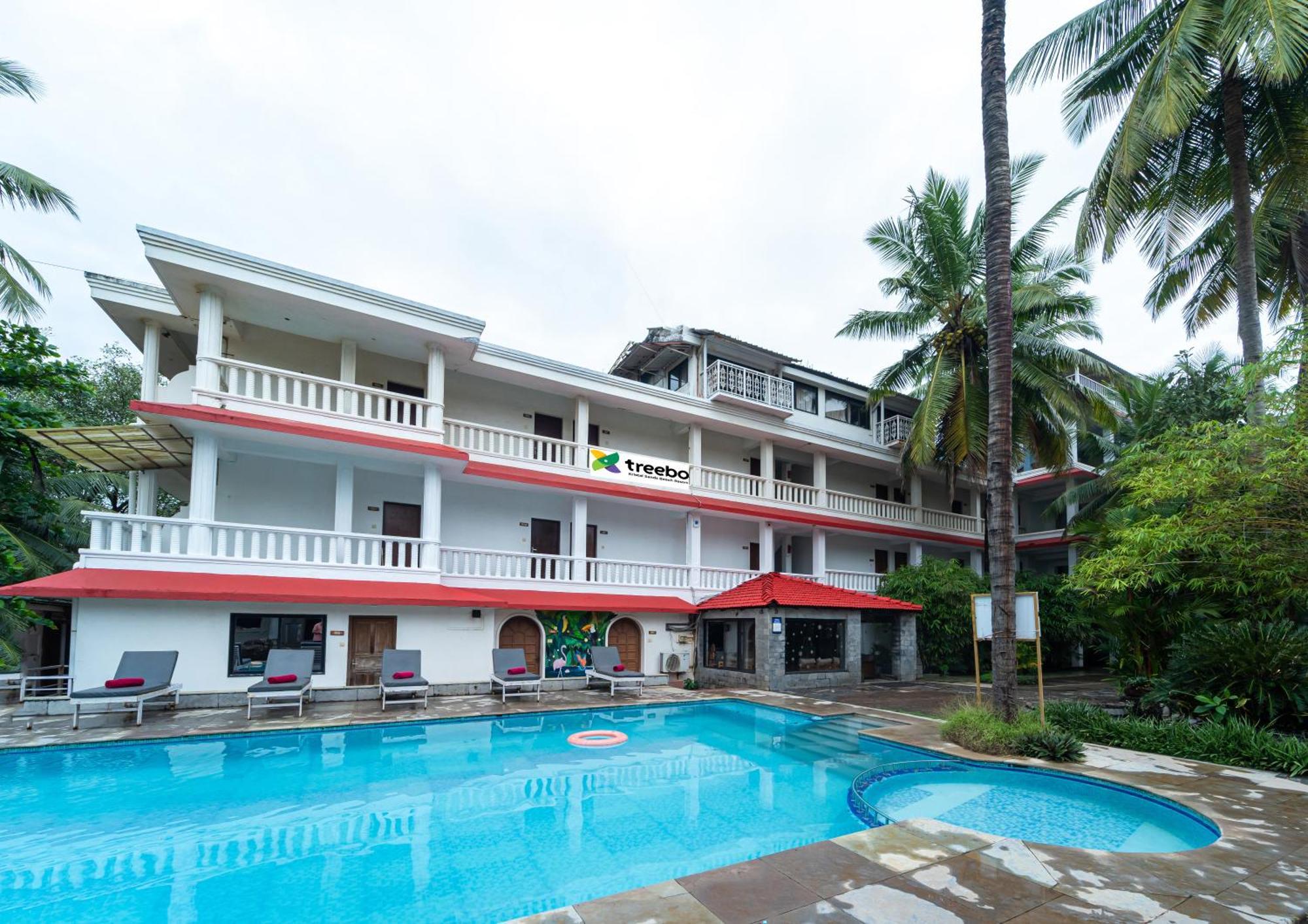 Treebo Kristal Sands Beach Resort Calangute Eksteriør bilde